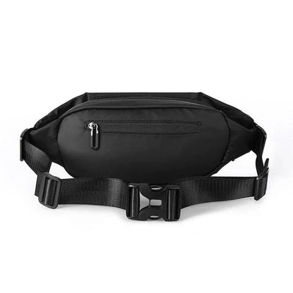 Stylish nylon one-shoulder backpack with zip closure and comfortable strap for professional work attire