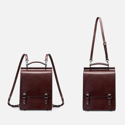 Premium genuine leather backpack with sleek design, organised interior, and comfortable straps for modern British lifestyles