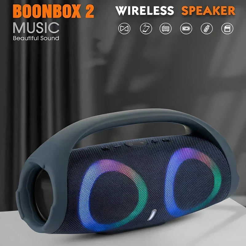 GiftHome UK Powerful 100W Bluetooth Speaker with Vibrant RGB Lights