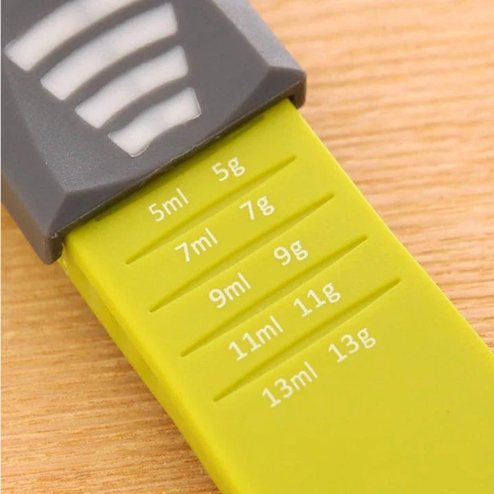 Adjustable Double End Measuring Spoon for precise ingredient measurement in UK kitchens