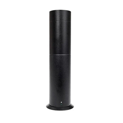 Elegant 120ml electric aroma diffuser with sleek metal design, perfect for creating a relaxing and inviting atmosphere in any setting