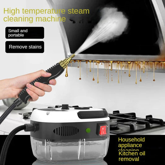 Premium High-Pressure Handheld Steam Cleaner for thorough, chemical-free cleaning in British homes