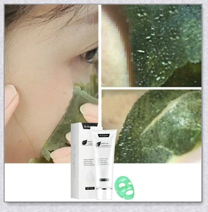 Nourishing Green Tea Peel-Off Mask with botanical extracts for a radiant, healthy-looking complexion