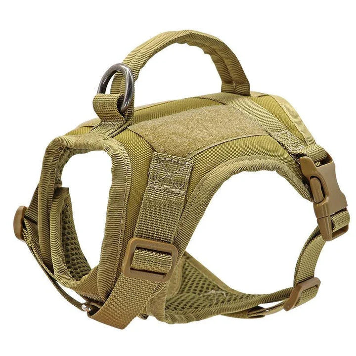 Premium nylon cat harness vest with padded design, water-resistant material, and secure handle for outdoor adventures with pets in the UK