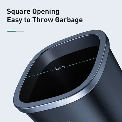 Premium Car Bin Organiser with Pressing Lid for Convenient Waste Disposal in Vehicle