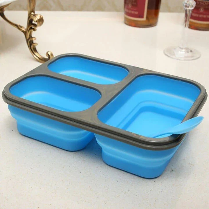 Premium large capacity lunch box with utensil compartment, suitable for work, travel, and everyday use in the UK