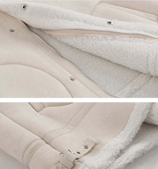 A luxurious men's winter jacket made with a blend of lamb wool and cashmere for exceptional warmth and comfort.