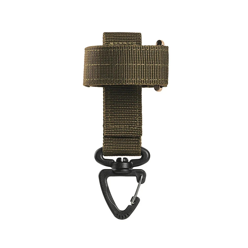 Versatile Nylon Gloves Holder with swivel buckle for hands-free outdoor utility