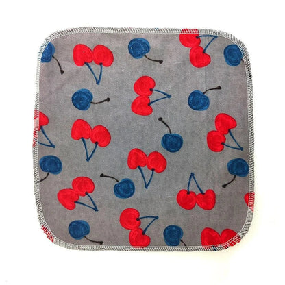 Premium cotton cleaning cloths in vibrant colours for efficient, streak-free cleaning on various household surfaces