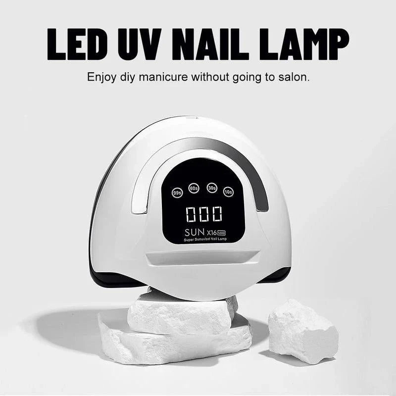 Trendha 320W High Power UV LED Nail Lamp with 4 Timers and Smart Sensor for Salon-Quality Nails at Home