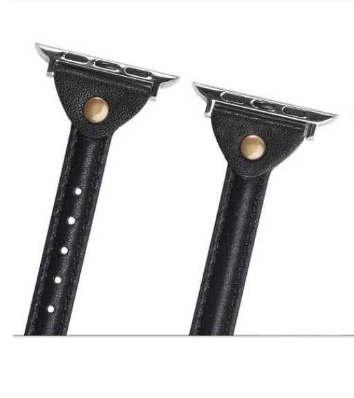 Premium leather watch with slim design, featuring a durable and comfortable strap in various colours