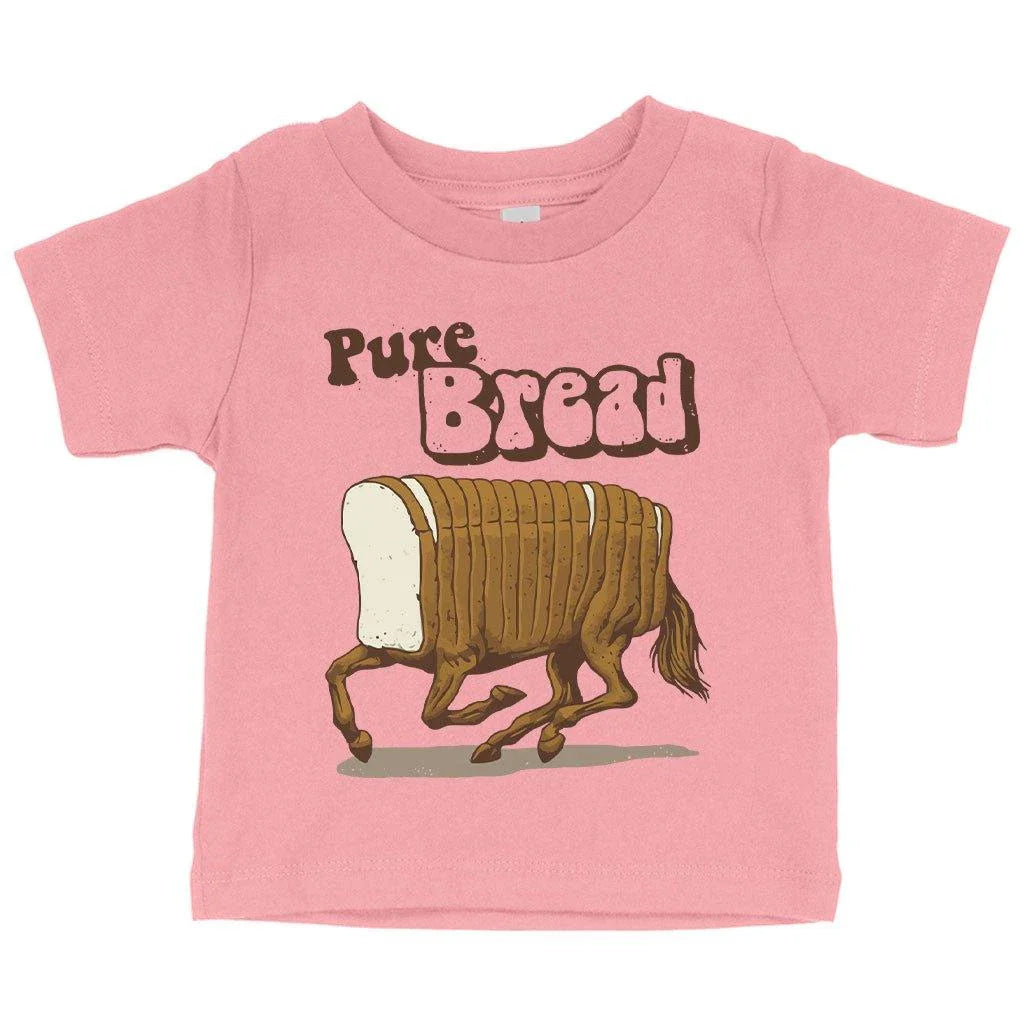 A soft and flexible baby t-shirt made from premium Airlume cotton, designed for comfort and adaptability.