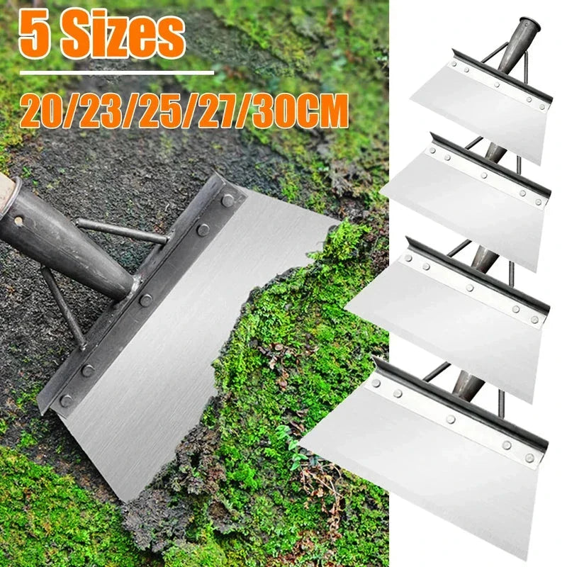 Premium multi-purpose steel garden shovel with adjustable ergonomic handle for effortless weeding, planting, and outdoor tasks