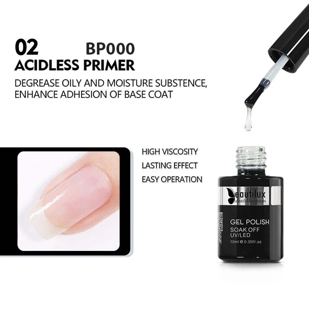Close-up of a hand wearing the Luxurious Multifunctional Gel Nail Polish in a glossy finish