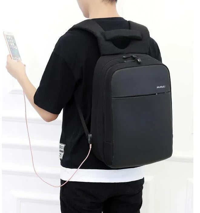 Premium multi-purpose computer backpack with ample storage, padded laptop compartment, and reinforced anti-theft design
