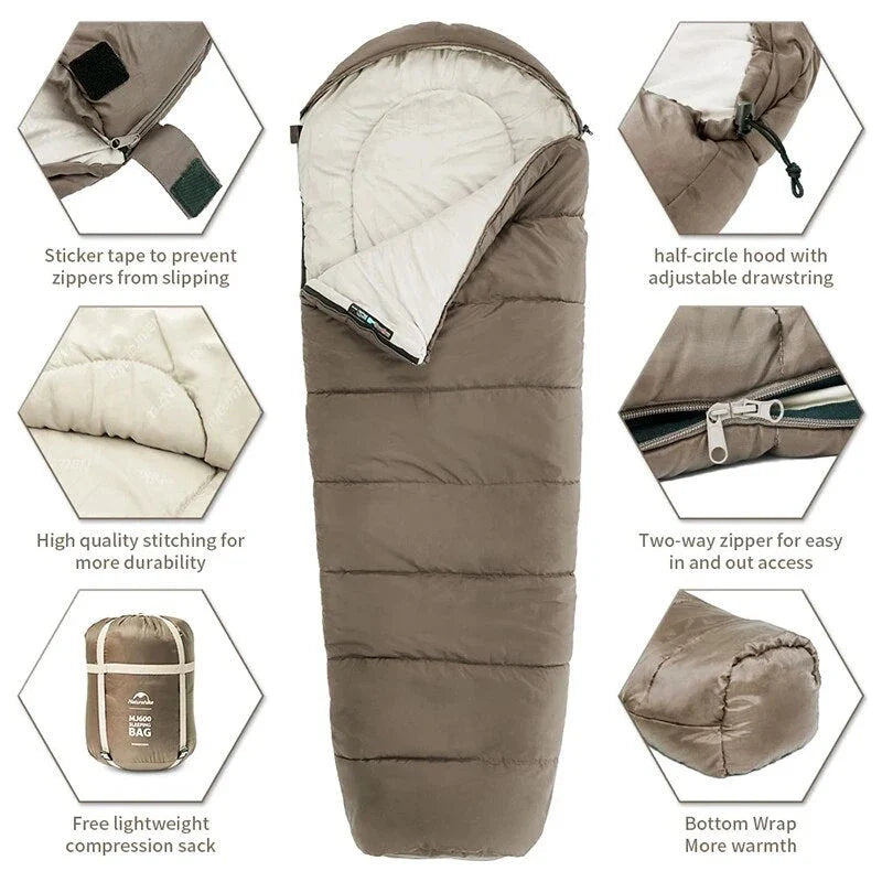 Naturehike Lightweight Mummy Sleeping Bag for Cosy Outdoor Adventures in the UK