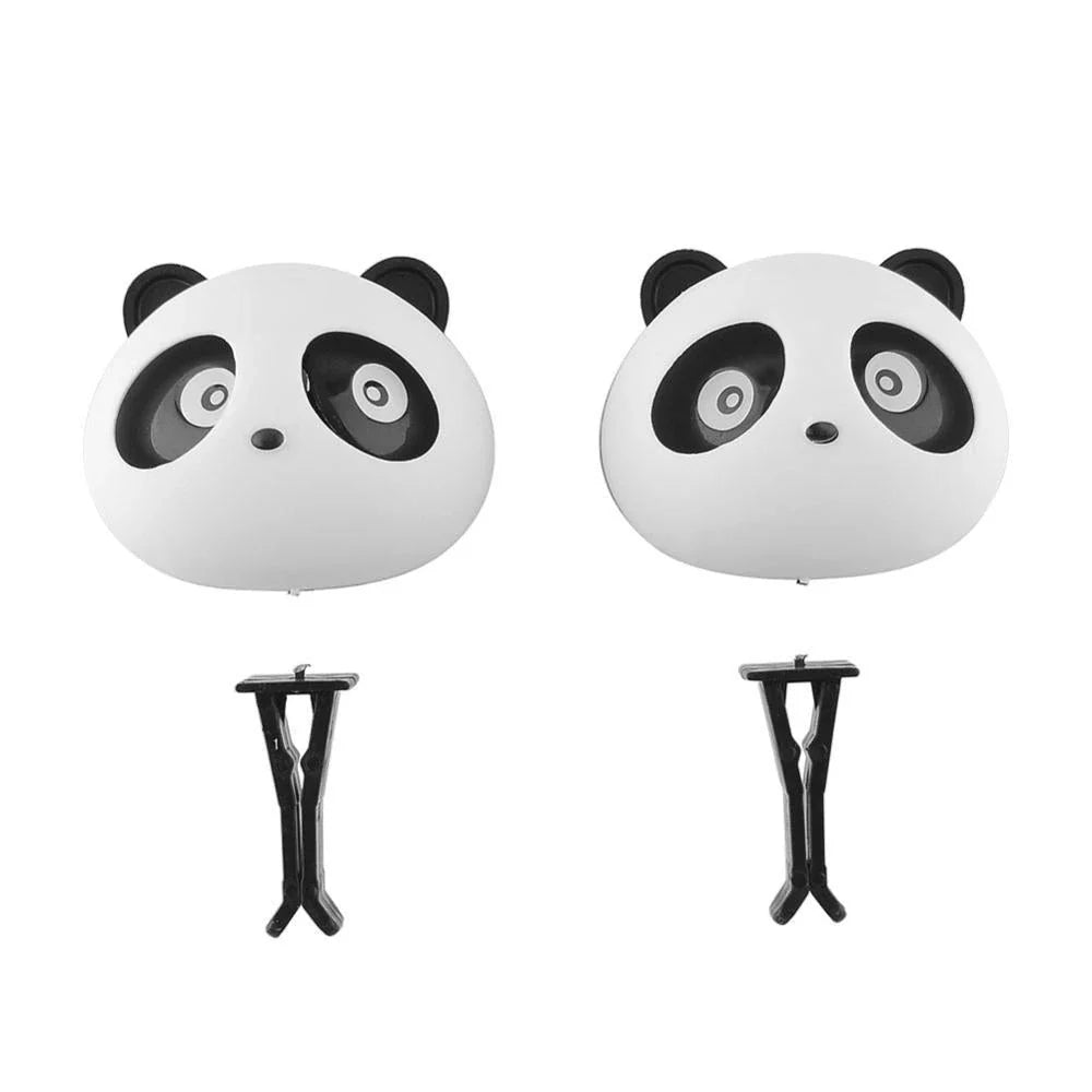 Charming panda-shaped car air freshener with long-lasting fragrance for a delightful driving experience