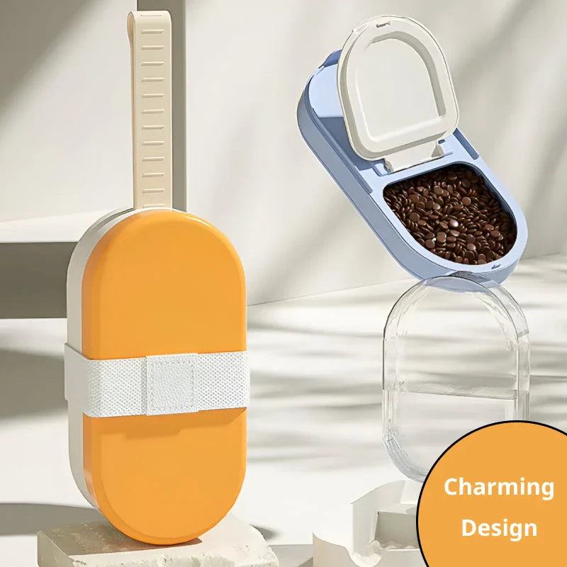 Stylish ice cream cup shaped pet feeder and water bowl for small and medium-sized pets