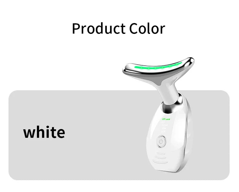 Premium skin tightening and facial massager with LED photon therapy to reduce wrinkles, tighten skin, and improve overall skin health
