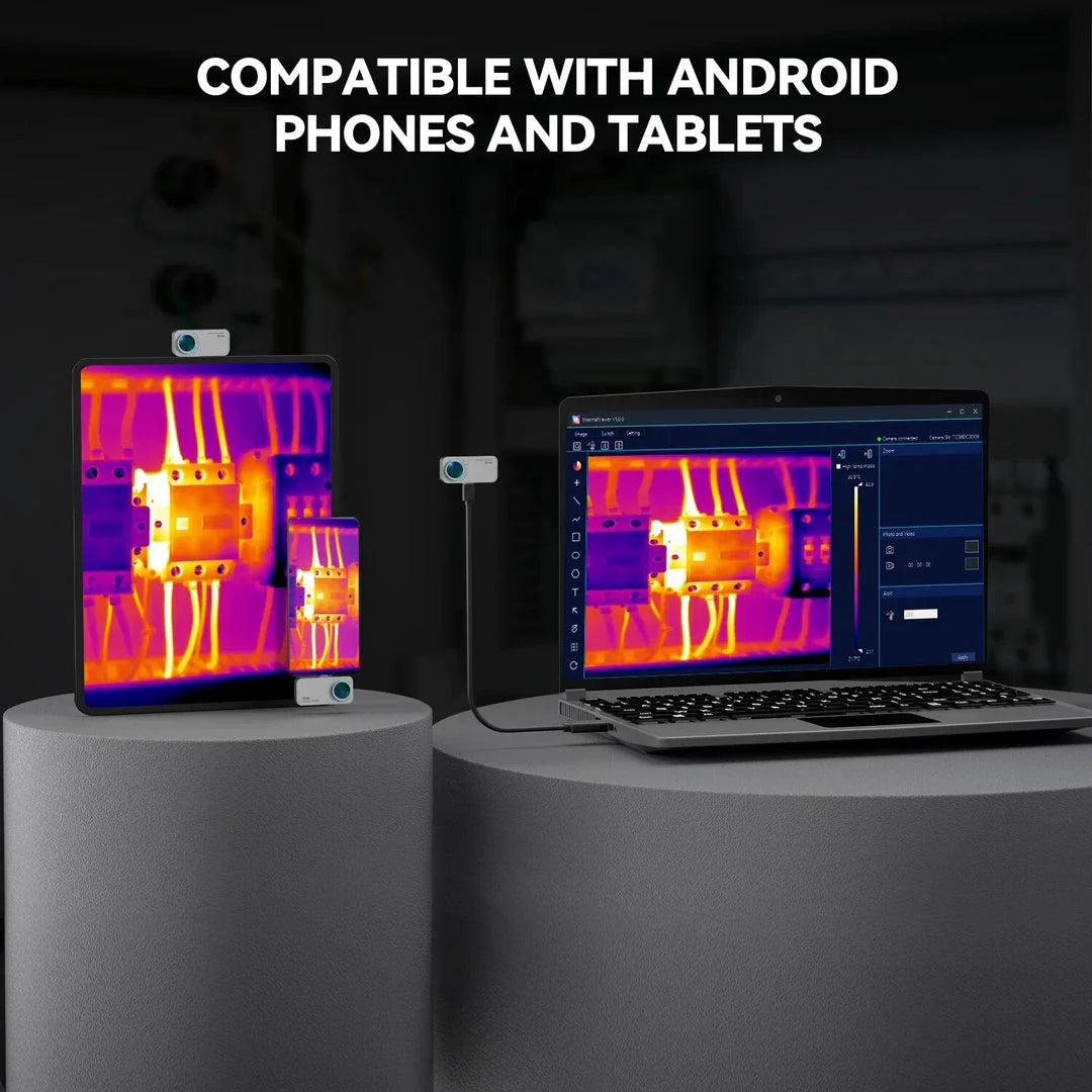 High-resolution thermal imaging camera for Android devices, offering exceptional clarity and precision for a variety of applications