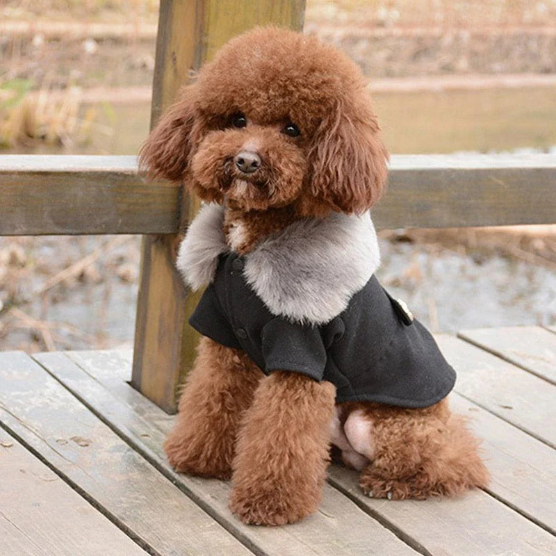 GiftHome UK Stylish and Cosy Woollen Dog Jacket