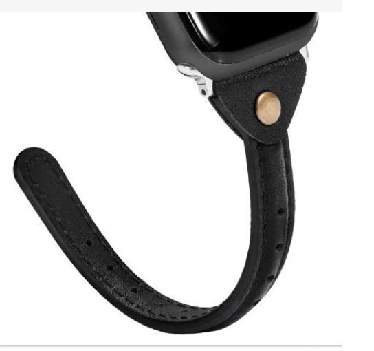 Premium leather watch with slim design, featuring a durable and comfortable strap in various colours