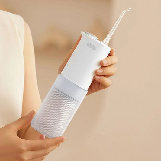 Premium Portable Electric Water Flosser with 200ml Tank for Thorough Teeth Cleaning and Plaque Removal