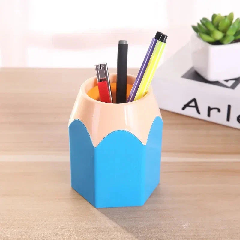 Premium desk organiser for pens, pencils, makeup brushes and small accessories