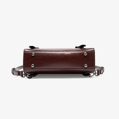 Premium genuine leather backpack with sleek design, organised interior, and comfortable straps for modern British lifestyles
