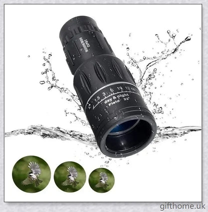 Premium 16X52 high-powered monocular with 52mm objective lens for long-range outdoor viewing and exploration