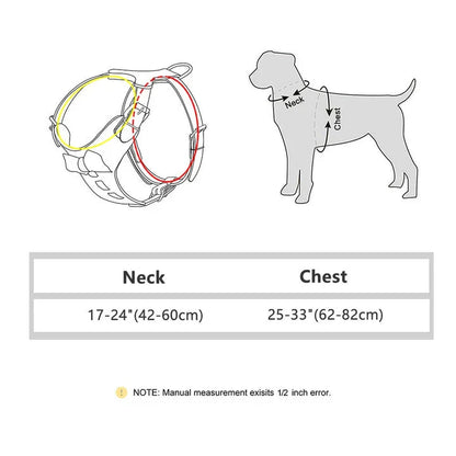 Premium genuine leather dog harness with a charming bowknot accessory, designed for medium to large breed dogs