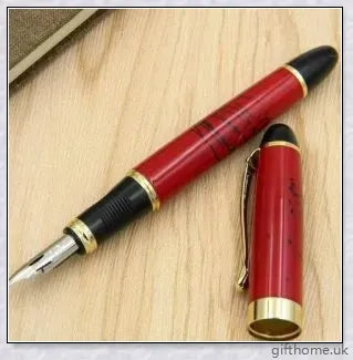 A premium fountain pen with a flexible calligraphy nib, allowing for expressive strokes and elegant writing