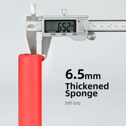 Lightweight bicycle grips with premium materials and anti-skid design for comfortable, controlled rides