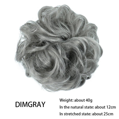 Messy Chignon Donut Hair Bun Pad - Effortless Elegance in a Stylish Hair Accessory