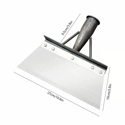 Premium multi-purpose steel garden shovel with adjustable ergonomic handle for effortless weeding, planting, and outdoor tasks