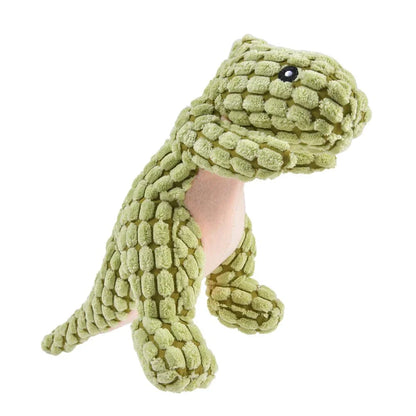 Premium plush dinosaur toys for playful pets in the UK, featuring soft, durable materials and interactive squeaky features for endless fun and companionship.