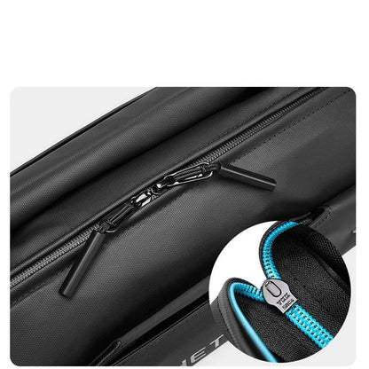 Versatile Chest Bag for Men - Premium Oxford Cloth Utility Bag with Multiple Pockets and Water-resistant Design