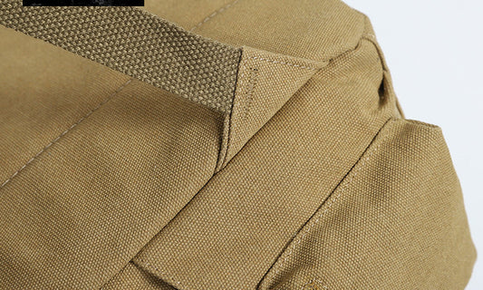 Premium canvas backpack with versatile design and spacious interior for British leisure, sports, and travel needs