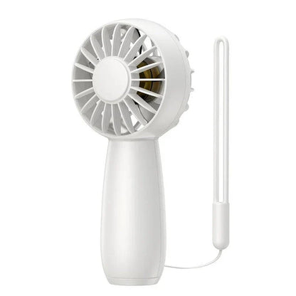Mini Portable USB Electric Fan with Rechargeable Battery and Adjustable Speeds for Cooling Comfort