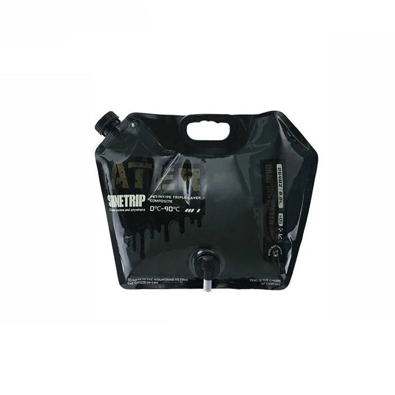 Premium 8L Folding Camping Water Bag with Faucet Tap - Durable, Lightweight, and Convenient Outdoor Hydration Solution