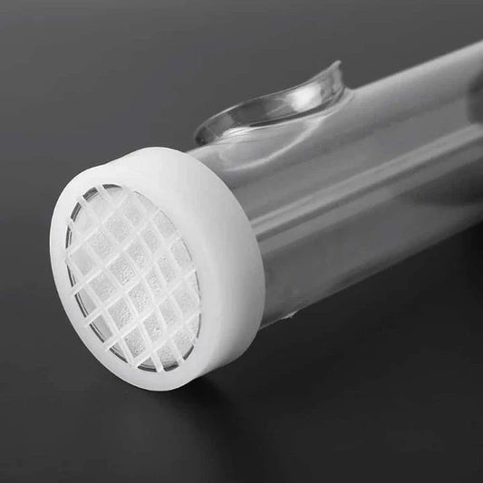 A transparent, adjustable-length tool for efficiently locating and marking queen bees in beehives.