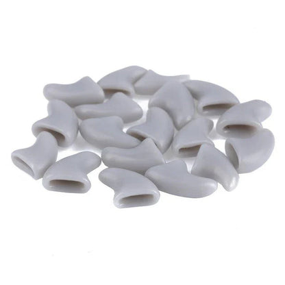 Premium soft rubber cat nail caps in various sizes for protecting your feline friend's paws and preventing furniture scratching