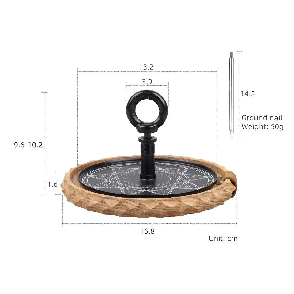 Premium Outdoor Mosquito Coil Tray in White Oak with elegant wooden design for stylish mosquito protection