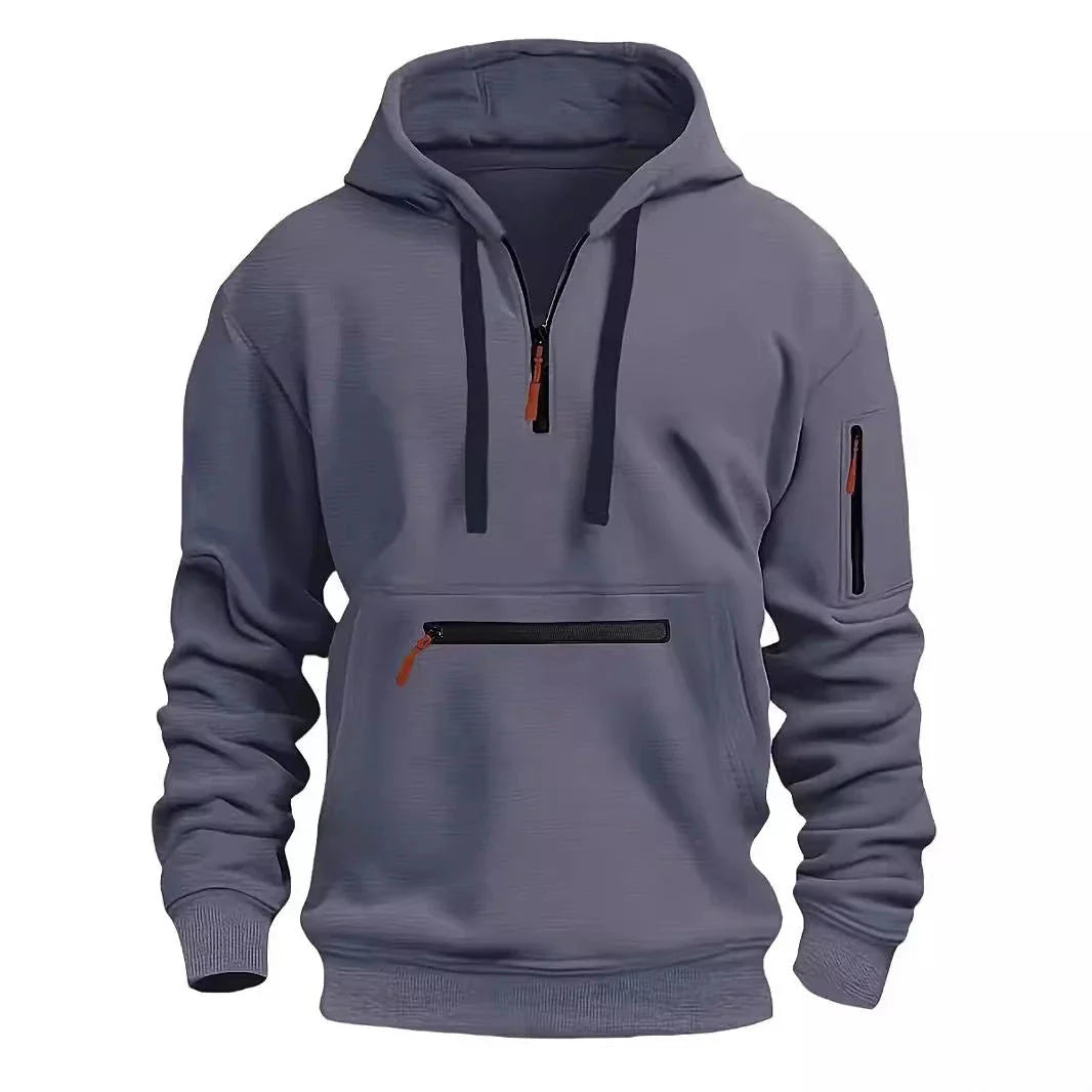 Trendha men's sports and casual jacket in various colours, featuring a relaxed, comfortable fit and a versatile cardigan design