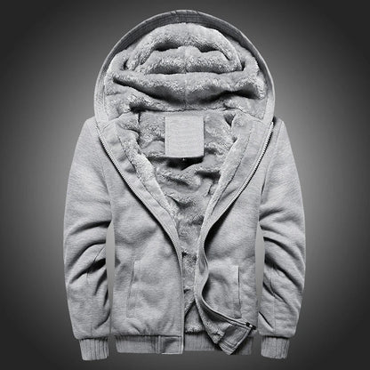 Premium padded velvet coat with thick insulating lining, available in various colours for stylish and sporty men in the UK