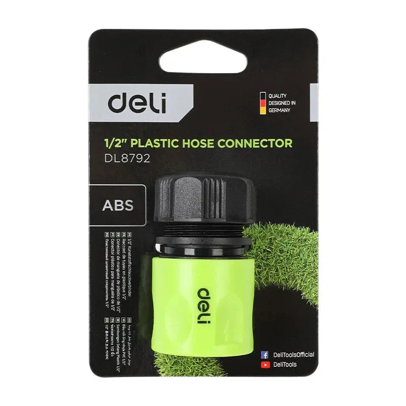 Premium Plastic Hose Quick Connector for effortless garden hose connections and repairs