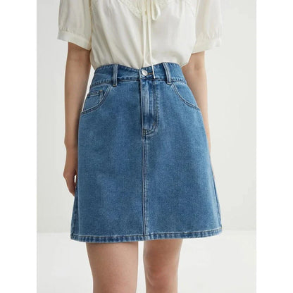 High Waist Denim Skirt for Women: Comfortable, Versatile, and Effortlessly Chic