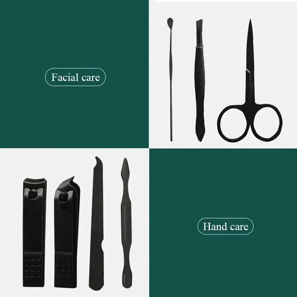 Premium 7-Piece Nail Clippers Kit for Manicure and Pedicure - Durable Stainless Steel Tools for Salon-Quality Grooming