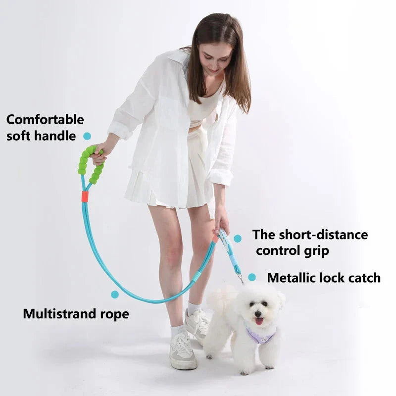 Premium Anti-Slip Pet Leash with Ergonomic Grip for Secure and Comfortable Dog Walking