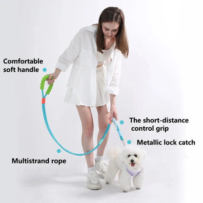 Premium Anti-Slip Pet Leash with Ergonomic Grip for Secure and Comfortable Dog Walking